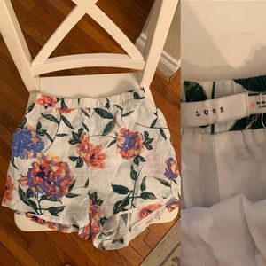 Floral shorts